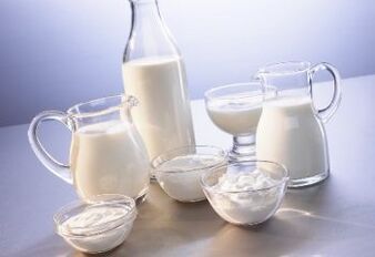 Milchprodukte zum Ankurbeln